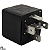 Relé Auxiliar Duplo 12v 40/30 Amperes 5t Fiat Ford Gm Vw S/ Suporte - Imagem 2