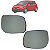 02 Subconjunto Espelho Retrovisor Base Etios 2013 Até 2021 - Imagem 1