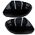 Par Capa Retrovisor Renault Kardian Preto Original 2024 2025 - Imagem 5