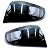 Par Capa Retrovisor Hilux/Corolla Cross 2016 17 18 19 até 2023 Original - Imagem 5