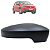 Capa Retrovisor Gol Voyage G5 Saveiro G5 2009 Até 2012 Com Furo Original - Imagem 1
