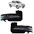 Par Pisca Retrovisor Fume Hilux 2016 Até 2024 Corolla Cross 2021 Até 2024 Original - Imagem 1