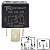 Rele Auxiliar 12v 50a 4t Citroen Gm Vw Peugeot Audi Hyundai Kia - Imagem 2