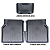 Kit Tapete Bandeja Jeep Compass 2015 até 2025 Exclusivo Premium - Imagem 2