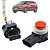 Sensor Estacionamento Ré + Chicote GM Onix Tracker 2020 Até 2022 - Imagem 1