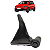 Kit Coifa Manopla Cambio Fox 2010 2011 2012 2013 2014 5 Marchas - Imagem 19
