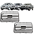 Kit 2 Tela Difusor De Ar Painel Gol Parati Saveiro G3 1999 2000 2001 2002 2003 2004 2005 - Imagem 7