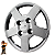 Jogo Calota Aro 13 Ford Ka 2008 2009 2010 2011 2012 Prata - Imagem 3