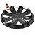 Jogo 4 Calota Renault Clio Kangoo Sandero Logan Aro 14 - Imagem 2