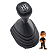 Kit Manopla Bola Cambio Coifa Fiesta Street Courier 2001 2002 2003 2004 2005 2006 - Imagem 9