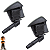 Kit Par Brucutu Mangueira Esguicho Jeep Renegade 2015 A 2023 - Imagem 5