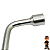 Chave De Roda Universal Fiat/Gm/Vw/Ford 19mm Com Espátula - Imagem 3