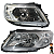 Kit Farol Dianteiro Ônix Prisma 2012 2013 2014 2015 2016 Cromado - Imagem 2