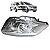 Farol Dianteiro Agile 2009 a 2013 Montana 2011 até 2021 Cromado - Imagem 7