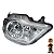 Farol Dianteiro Agile 2009 a 2013 Montana 2011 até 2021 Cromado - Imagem 8