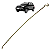 Vareta Haste Do Capo Ecosport 2007 2008 2009 2010 2011 2012 - Imagem 1