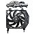 Ventoinha Defletor Fiesta Courier 1.0 1.3 1996 até 2000 V9020632 - Imagem 1