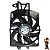 Ventoinha Eletroventilado Com Defletor Escort Zetec Original - Imagem 3