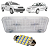 Lanterna Luz Teto Cristal Montana 2003 2004 2005 2006 2008 C/Led - Imagem 1