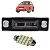 Lanterna Placa Fiat Stilo 2002 2003 2004 2005 Até 2011 Luz Placa + Led - Imagem 1