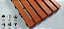 Decks Madeira Plástico Encaixe Modular Piscina Sacada Cedro 30x30x2,5cm - Imagem 4