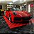 Piso Plástico Modular Automotivo - Vermelho - 33x33cm - Imagem 5