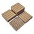 Decks Madeira Plástico Encaixe Modular Piscina Sacada Bege - Imagem 1