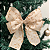 Laço Natal Dourado - 12 unidades - Imagem 2