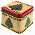 Kit 04un Lata para chocolates, biscoitos - 7,5x7,5x6,5cm - Imagem 3