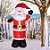 Papai Noel Gigante Inflável LED 2,40mt Enfeite Natal Bivolt - Imagem 7