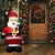 Enfeite Natal Papai Noel Inflável LED Grande 1,20mt Bivolt - Imagem 4