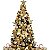 Kit de Enfeites Completo P/ Árvore de Natal Pisca Led 2,40MT - Imagem 18