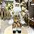Enfeite Papai Noel Dourado 45cm - Imagem 5
