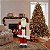 Papai Noel Vermelho 90cm Decoração Árvore de Natal Luxo - Imagem 3