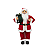 Papai Noel Vermelho 45cm Decoração Árvore de Natal Luxo - Imagem 1
