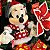 Árvore Natal 2,10mt Tema Disney Mickey & Minnie Original - Imagem 5