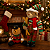 Kit 2 Ursos Natalinos 50cm e 25cm Decoração de Natal Premium - Imagem 3