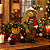 Kit 2 Ursos Natalinos 50cm e 25cm Decoração de Natal Premium - Imagem 6