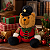 Urso de Pelúcia Natalino 25cm Decoração de Natal Premium - Imagem 7