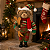 Boneco Natalino Urso Esquiador 50cm Decoração de Natal - Imagem 5