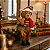 Boneco Natalino Urso Esquiador 50cm Decoração de Natal - Imagem 3