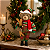 Boneco Natalino Urso Esquiador 50cm Decoração de Natal - Imagem 9