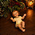 Menino Jesus 14cm para Presépio e Decoração Religiosa Natal - Imagem 7