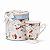 Xícara de Porcelana Decorativa Natal 300ml Lata Urso Polar - Imagem 1