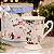 Xícara de Porcelana Decorativa Natal 300ml Lata Urso Polar - Imagem 2