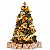 Árvore de Natal 1,80 Completa + Enfeites Verde Decorativos Pisca Led - Imagem 1