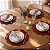 Sousplat Lugar Jogo Americano 38x38cm em PVC Impermeável e Fácil de Limpar para Mesa Posta Decoração Natal - 10 unidades - Imagem 2