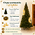 Árvore de Natal Iluminada 3,00mt 1500 Galhos Pisca Estrobo 1600 LEDs + 2 Borboletas LED Bivolt - Imagem 3