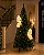 Árvore de Natal Iluminada 2,10mt 1100 Galhos Pisca Estrobo 1600 LEDs + 2 Borboletas LED Bivolt - Imagem 4