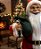 Combo Casal Noel Premium 46cm Papai Noel e Mamãe Noel Decoração Natalina Dourado ou Vermelho - Imagem 8